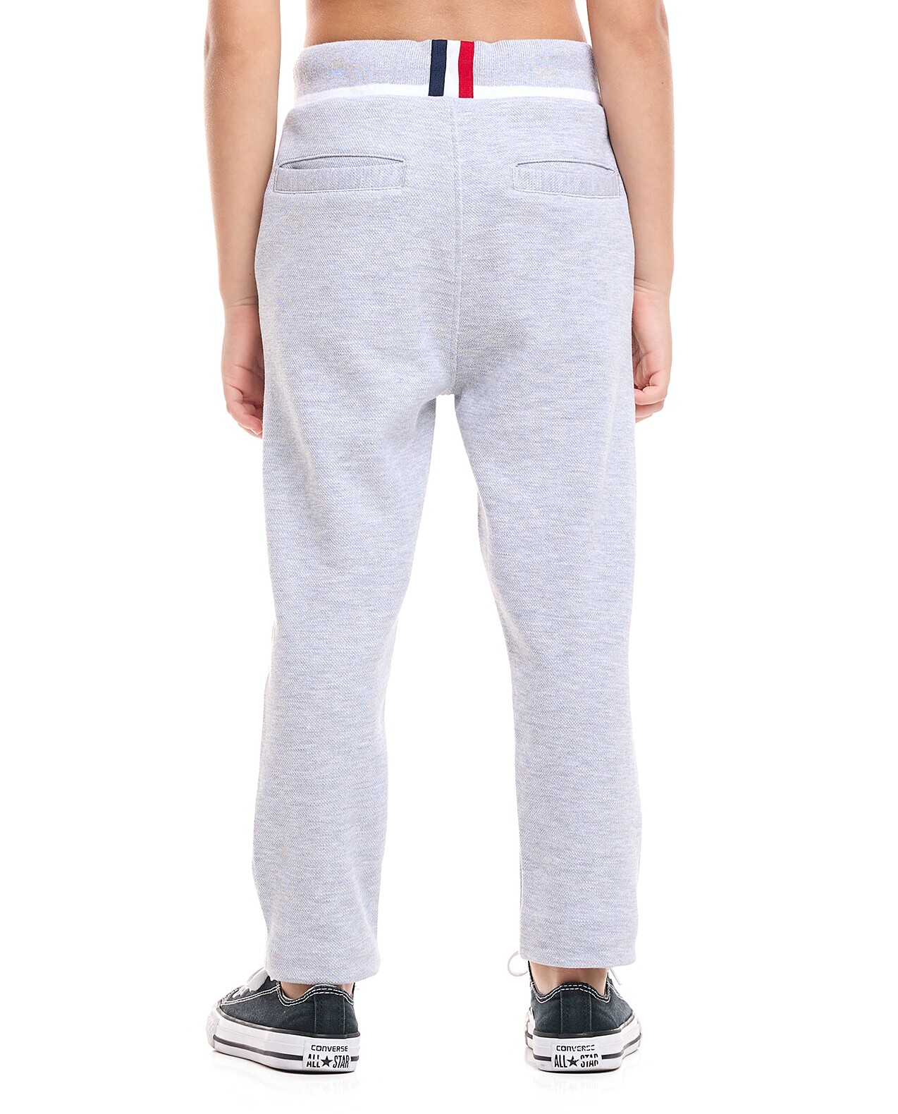 Solid Pants with Drawstring Waist