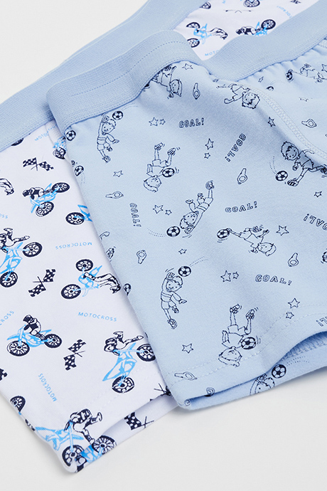 2 Pack Printed Boxers
