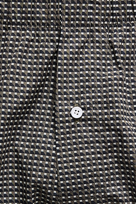 Printed Boxer with Elastic Waist