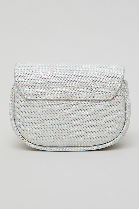 Appliqued Flap Sling Bag