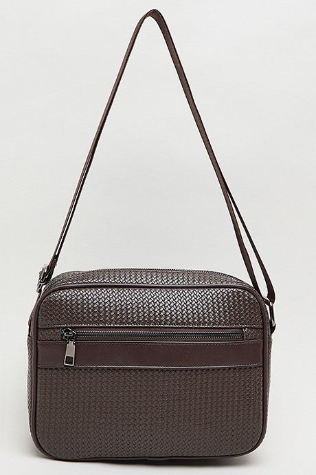 Braided Crossbody Bag