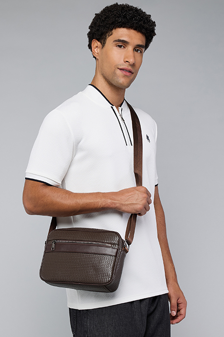 Braided Crossbody Bag