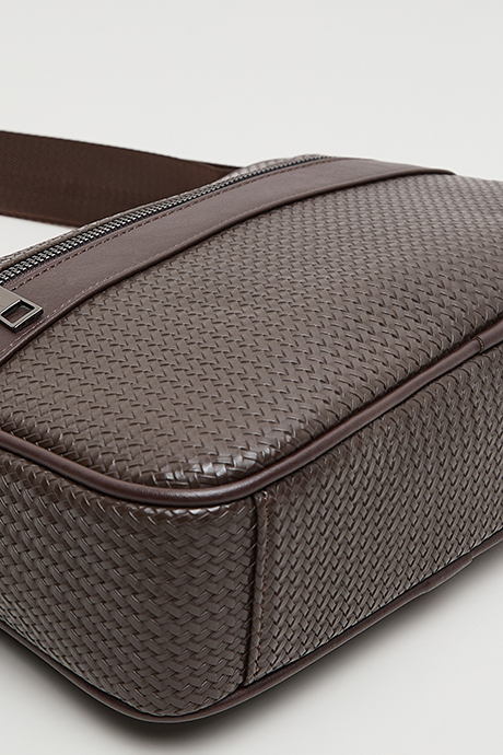 Braided Crossbody Bag