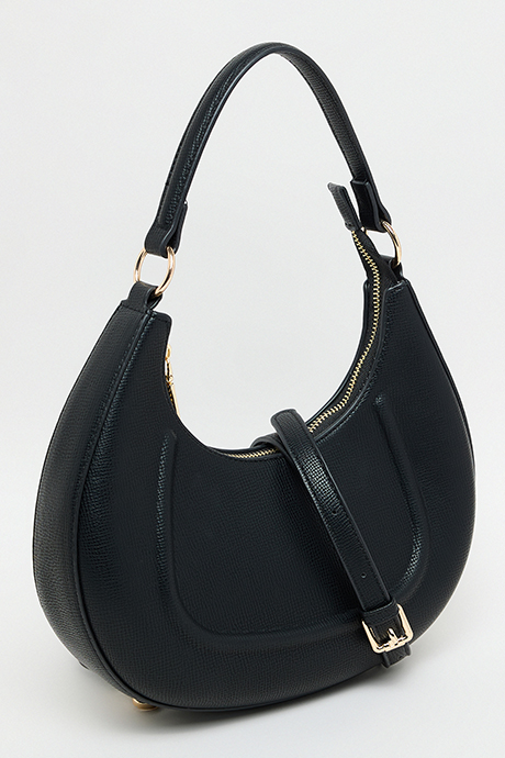 Textured Shoulder Bag
