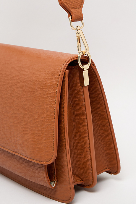 Textured Shoulder Bag