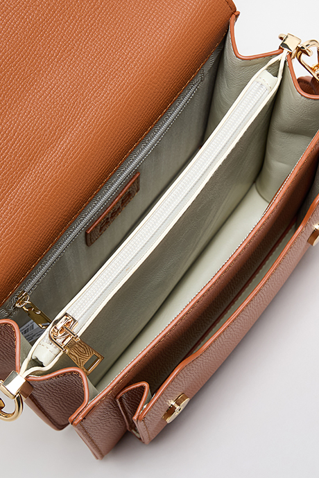 Textured Shoulder Bag