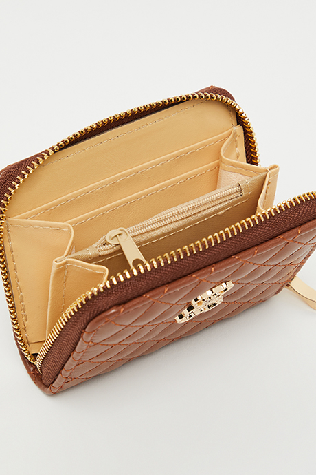 Quilted Mini Wallet