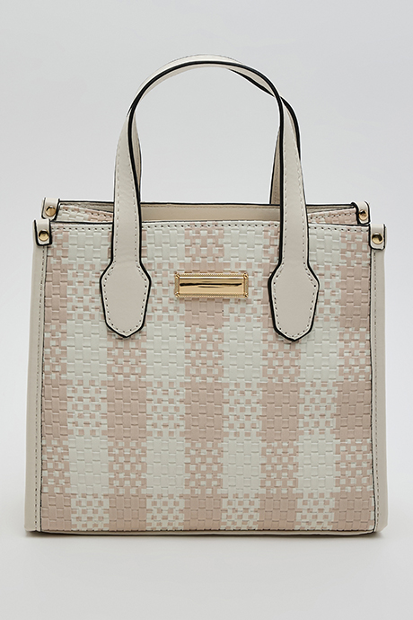 Checked Mini Bag