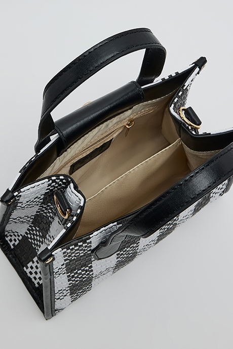 Checked Mini Bag