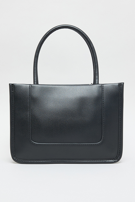 Color Block Tote Bag