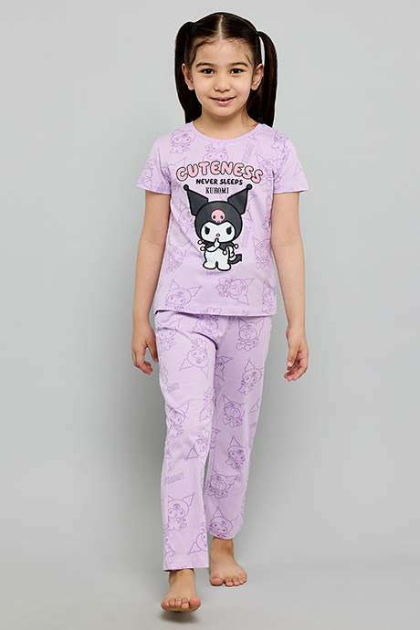 Kuromi Print Pyjama Set