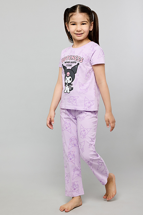 Kuromi Print Pyjama Set