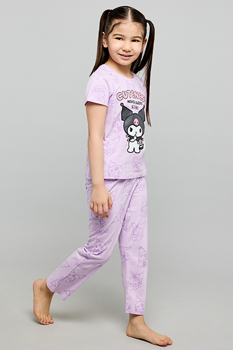 Kuromi Print Pyjama Set