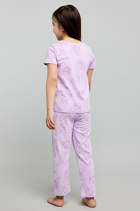 Kuromi Print Pyjama Set