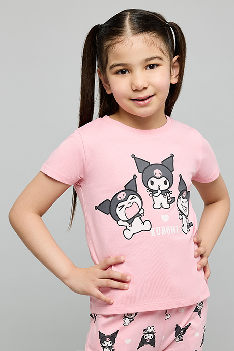 Kuromi Print Pyjama Set