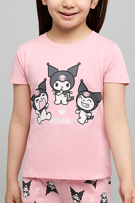 Kuromi Print Pyjama Set