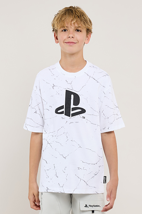 PlayStation Logo T-Shirt and Shorts Set