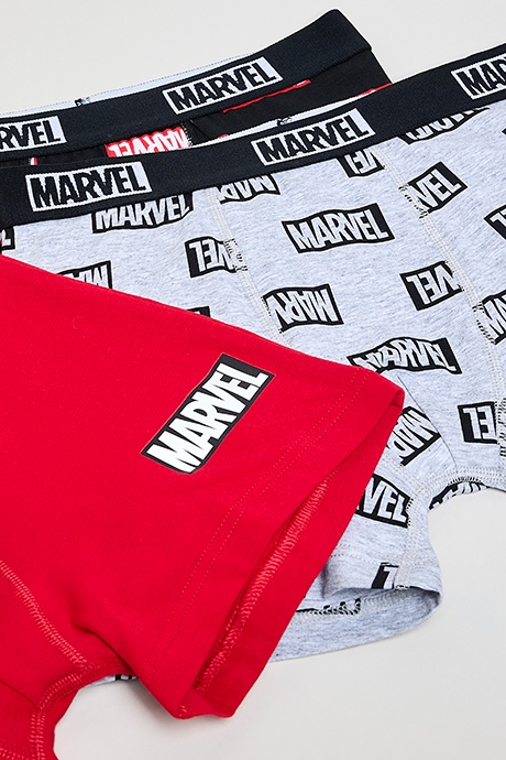 3 Pack Marvel Print Boxers