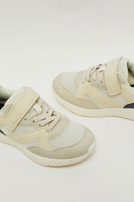 Color Block Velcro Sneakers