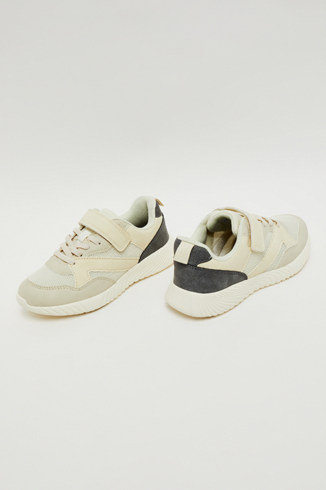Color Block Velcro Sneakers