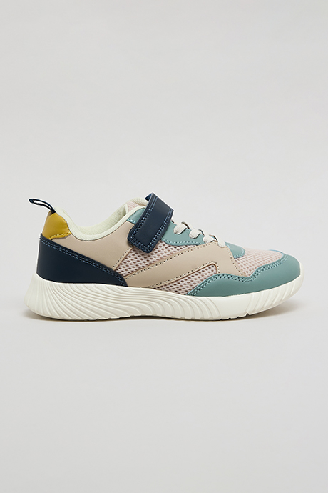 Color Block Velcro Sneakers