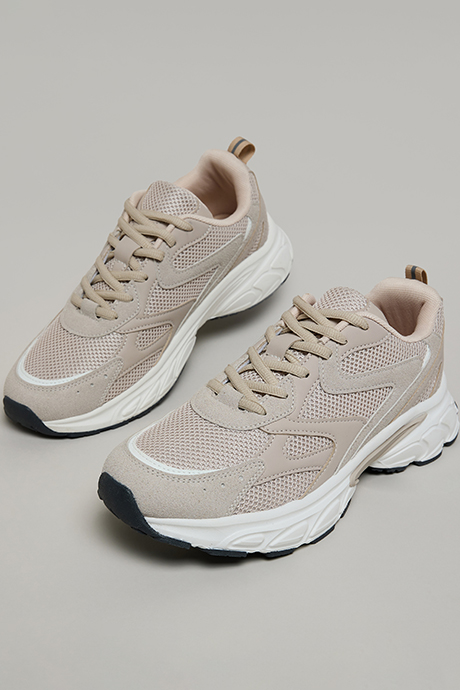 Textured Chunky Sneakers