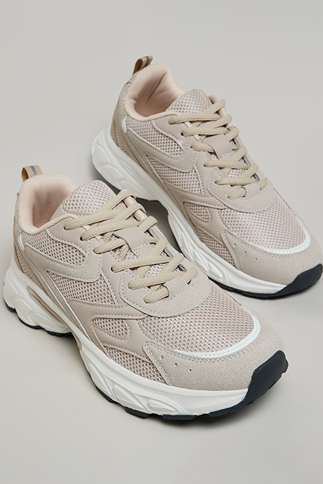 Textured Chunky Sneakers