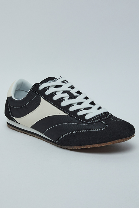 Color Block Lace-Up Sneakers