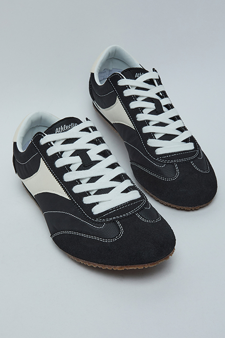 Color Block Lace-Up Sneakers