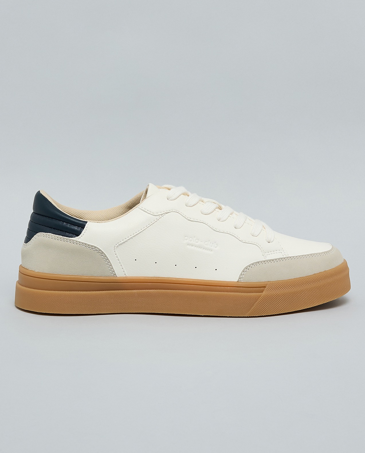 Color Block Lace-Up Sneakers