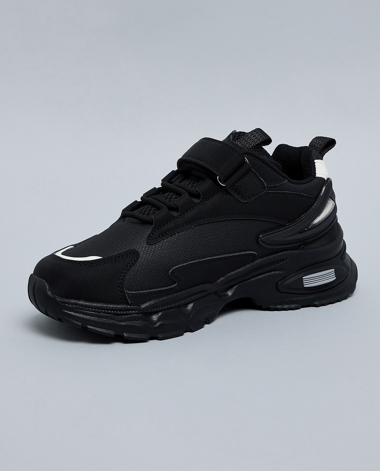 Printed Velcro Closure Sneakers