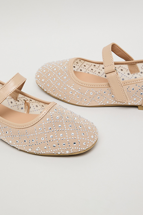 Embellished Mary Jane Shoes