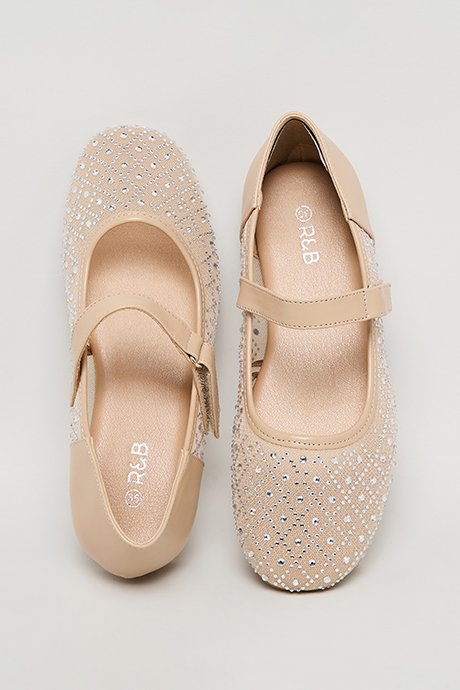 Embellished Mary Jane Shoes