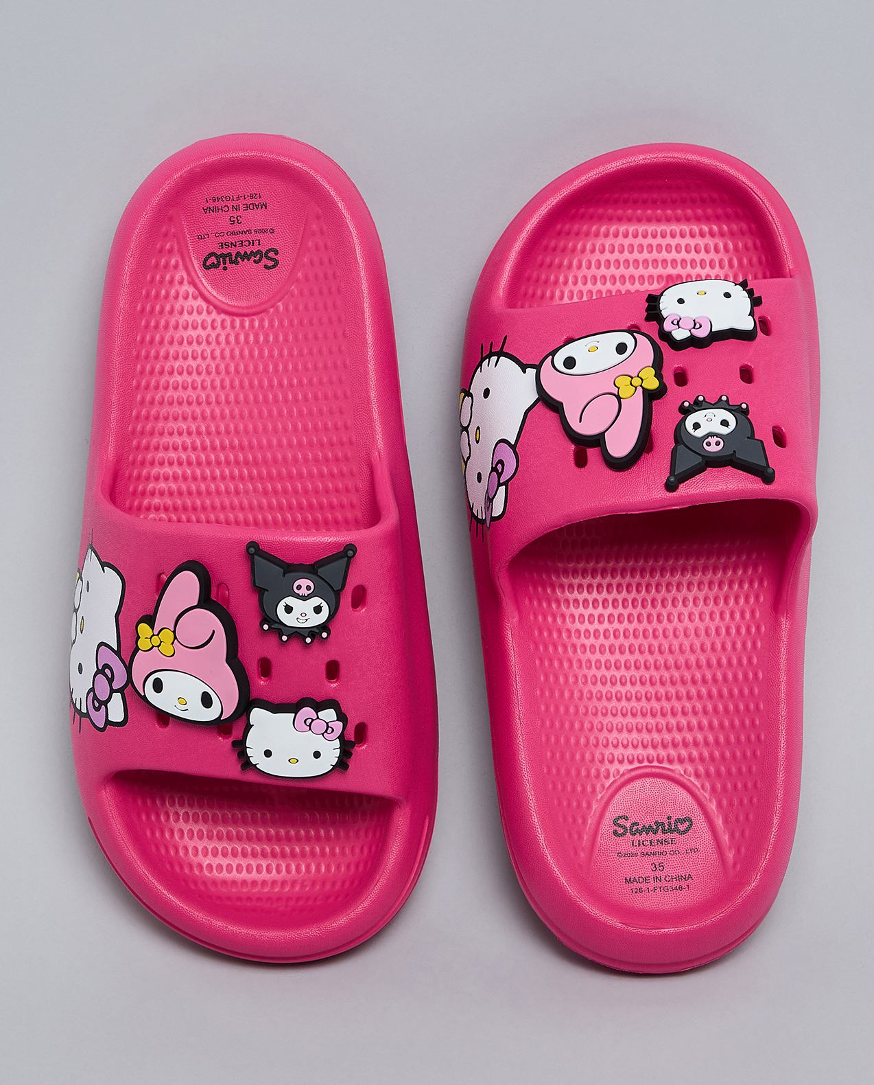 Hello Kitty Charm Detail Slides