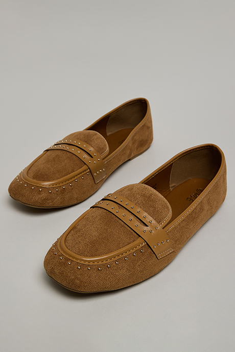 Embellished Slip On Shoes