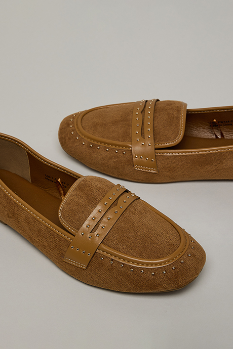 Embellished Slip On Shoes