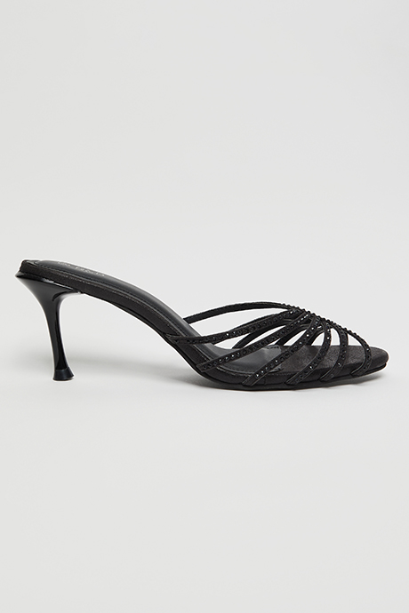 Embellished Mule Pumps
