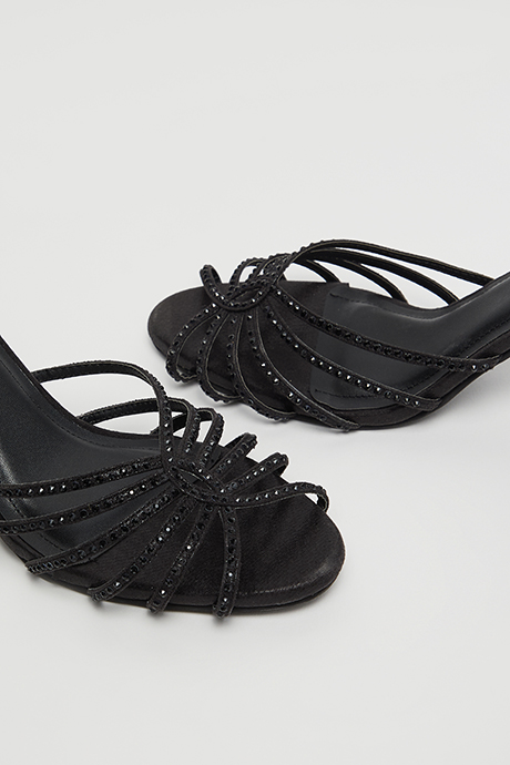 Embellished Mule Pumps