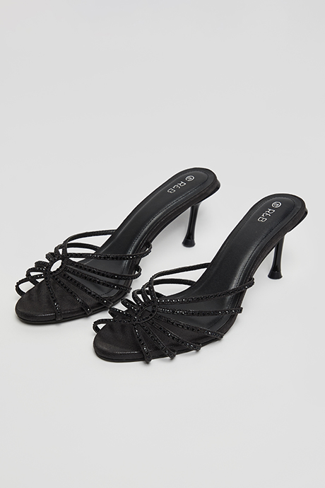 Embellished Mule Pumps