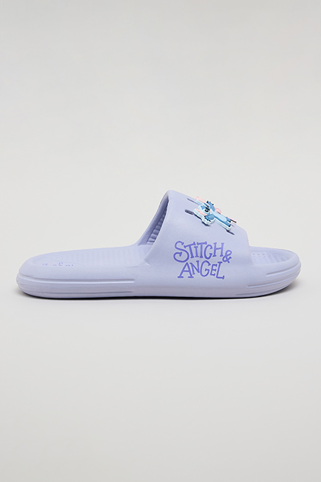 Stitch & Angel Charm Detail Slides