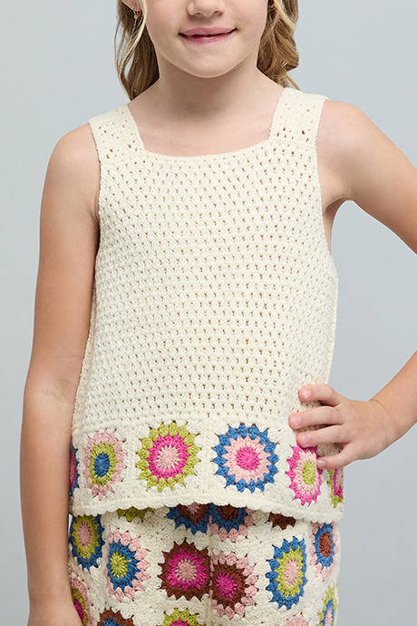 Crochet Sleeveless Top