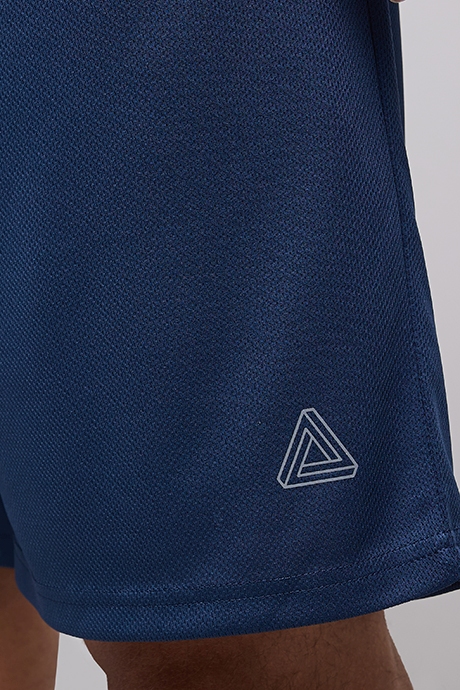 Typography Print Active T-Shirt with Crew Neck and Short Sleeves