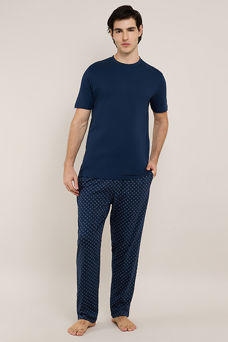 Patterned Loungewear Set