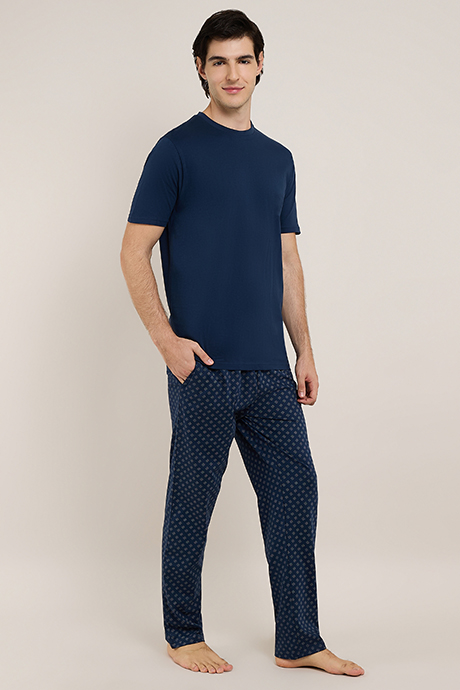 Patterned Loungewear Set