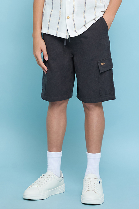 Striped Shirt and Shorts Set