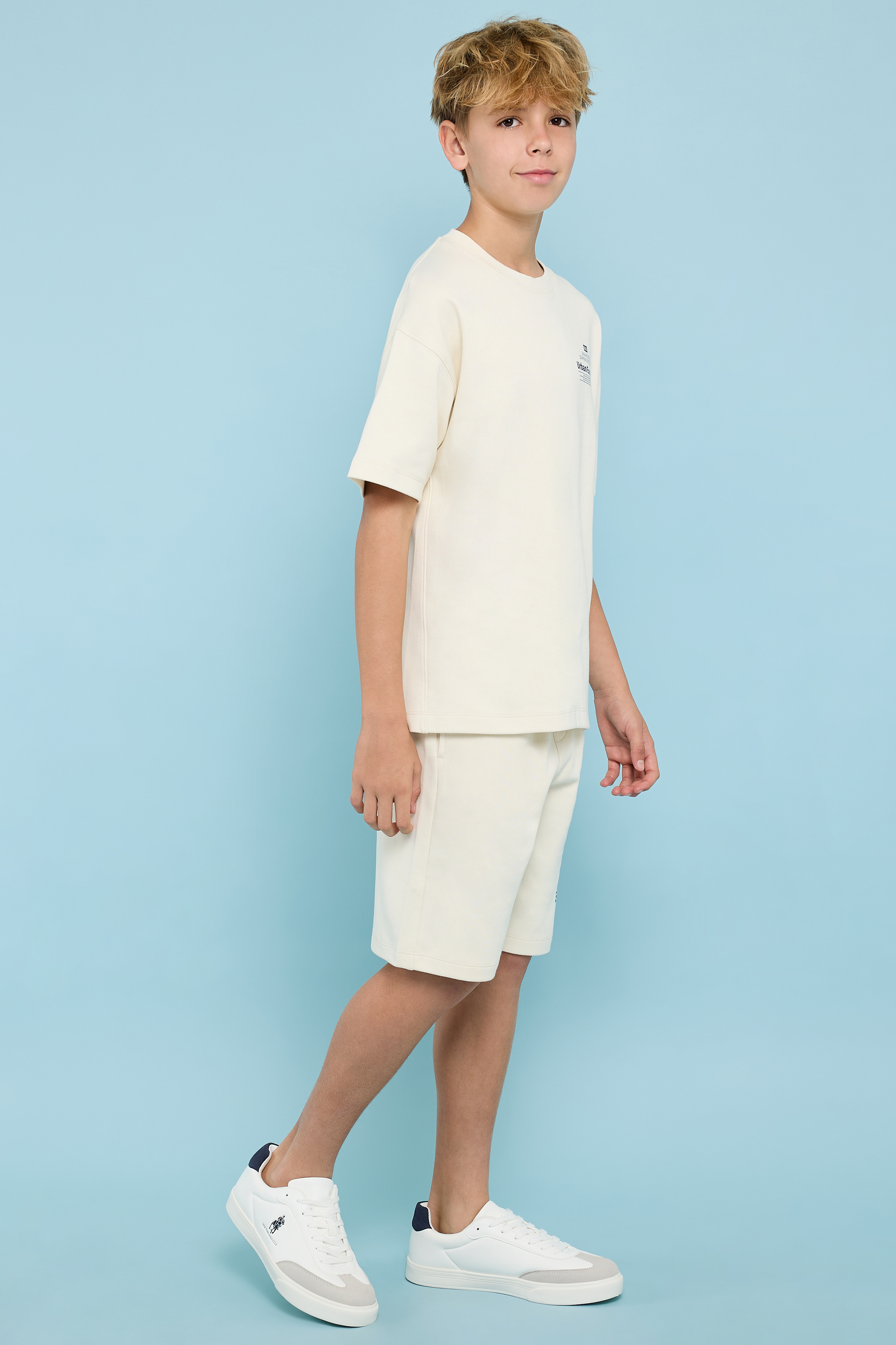 Printed T-Shirt and Shorts Set