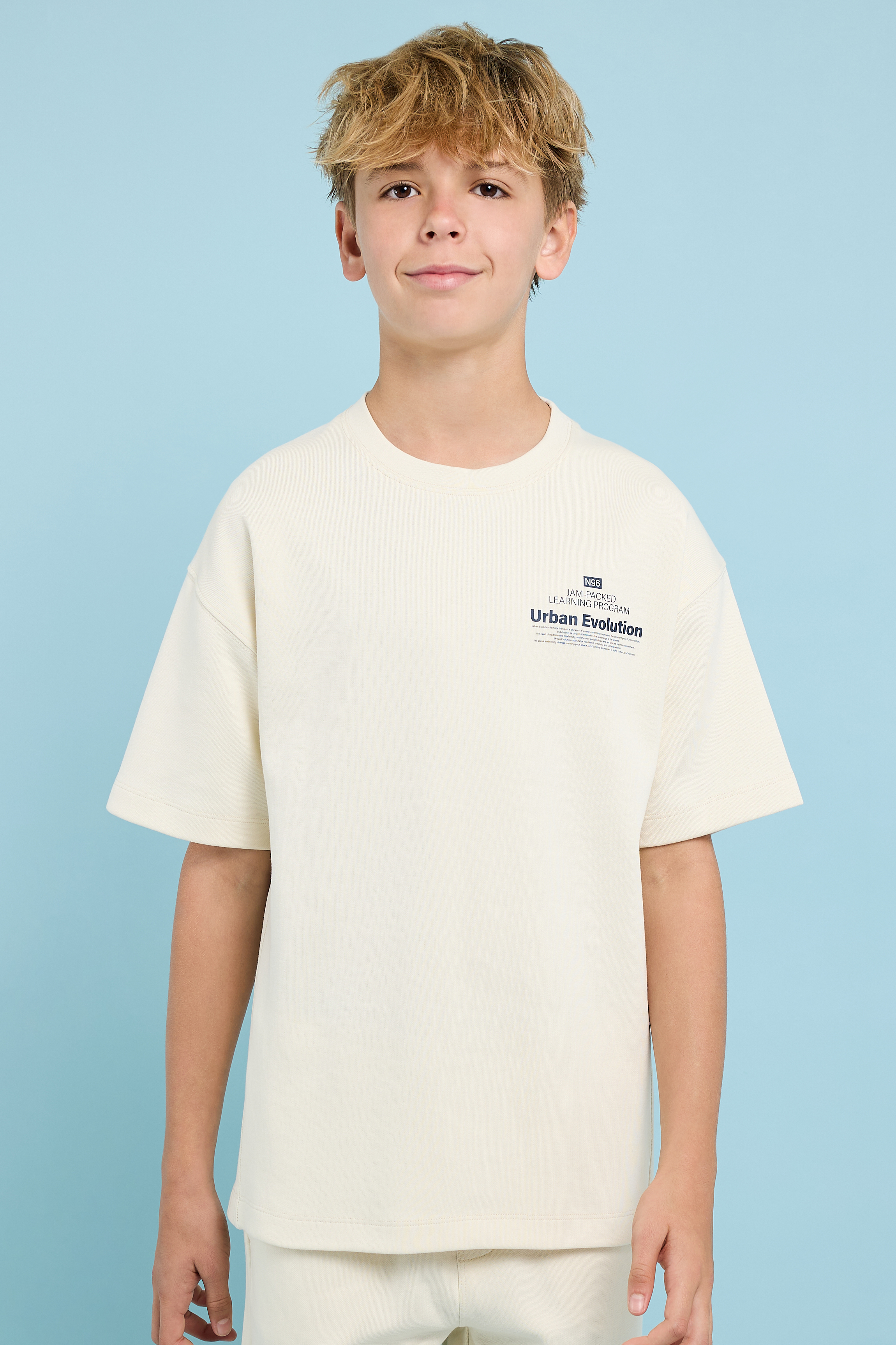 Printed T-Shirt and Shorts Set