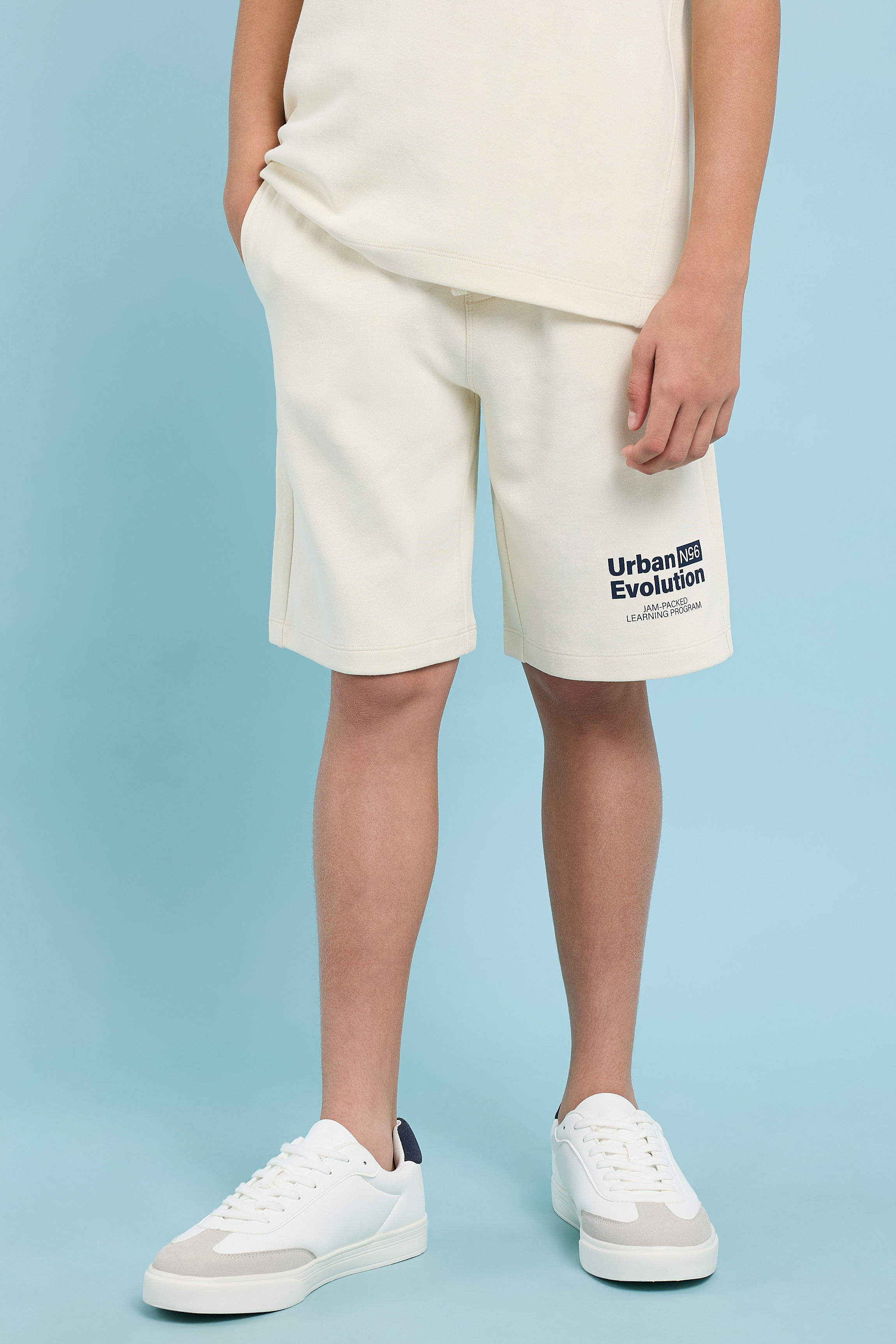 Printed T-Shirt and Shorts Set