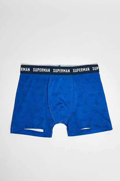 3 Pack Superman Print Boxer Briefs