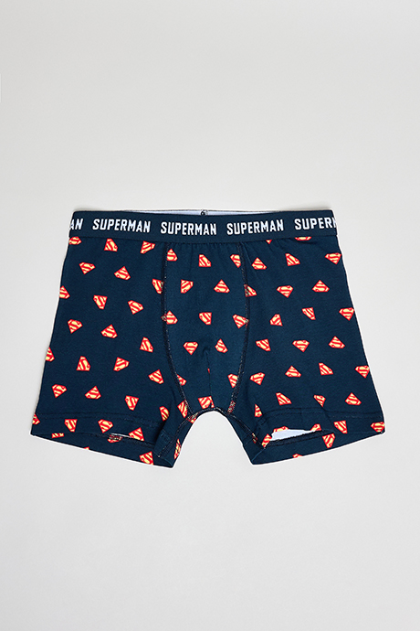 3 Pack Superman Print Boxer Briefs